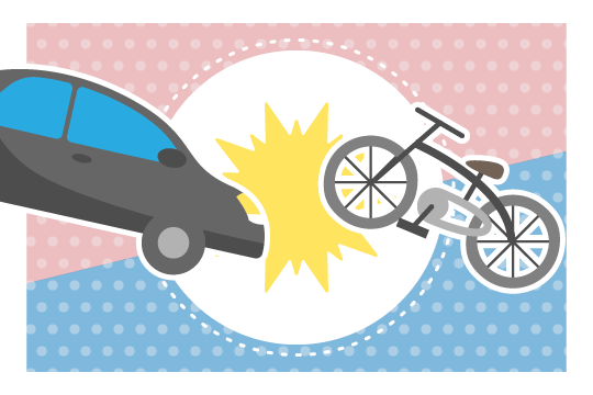 自動車と自転車の事故の過失割合