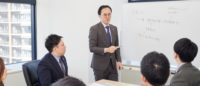 チームで案件に対応